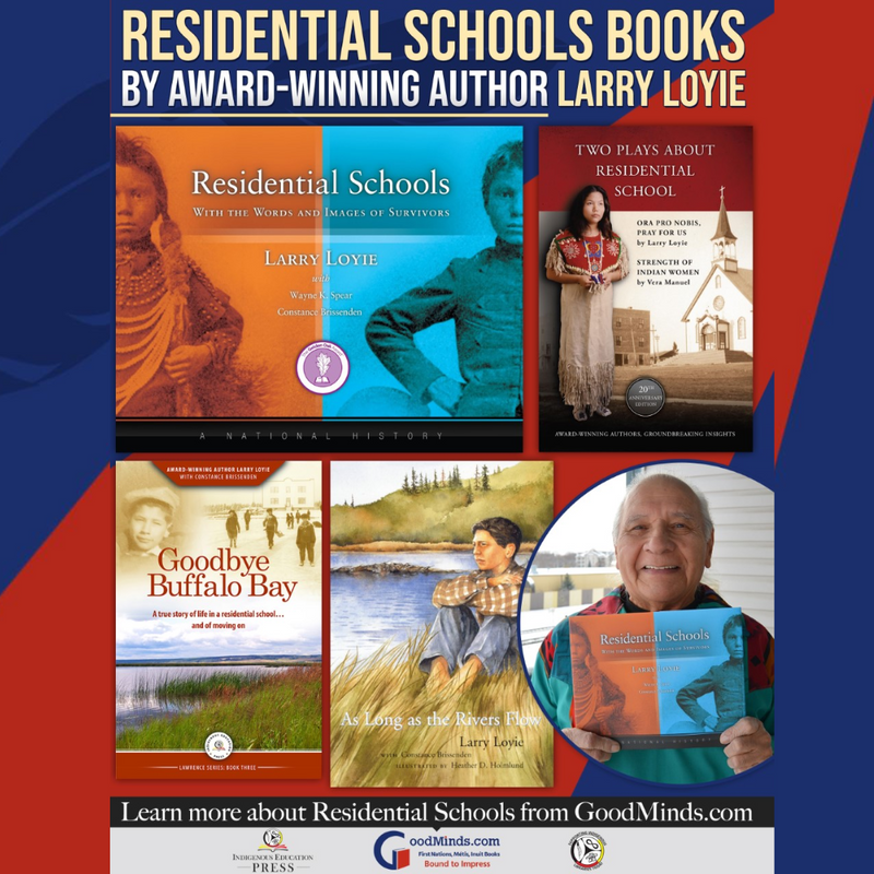 Discount on select books by bestselling author Larry Loyie.🪶