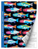 Back to School : Indigenous Art Lined Workbook (Cahier Ligné) by Cherokee artist John Balloue