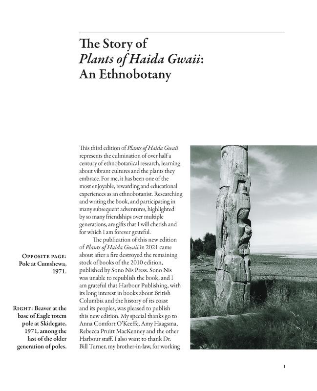 Plants of Haida Gwaii Third Edition