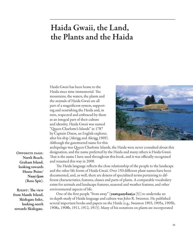 Plants of Haida Gwaii Third Edition