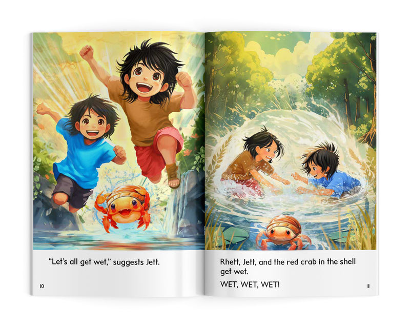 Drumbeat Decodable Book Collection : Rhett and Jett (Pre-Order for June 10/24 )
