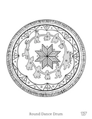 Indigenous Art Colouring Book / Livre à colorier d'art autochtone - Alan Syliboy