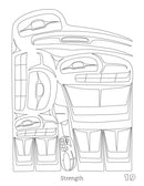 Indigenous Art Colouring Book / Livre à colorier d'art autochtone - Ben Houstie