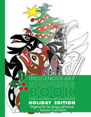 Indigenous Art Colouring Book / Livre a colorier d'art autochtone - Holiday Edition