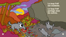 Les sept enseignements (Seven Teachings). Set of 7 books (L'ours Catcha, le castor Bucky, la tortue Tani, l'aigle Johnny, le loup Folf, le bison Bobbie, Sally Sabe).