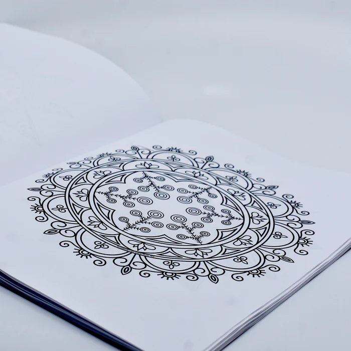 That Mohawk Mandala Colouring Book