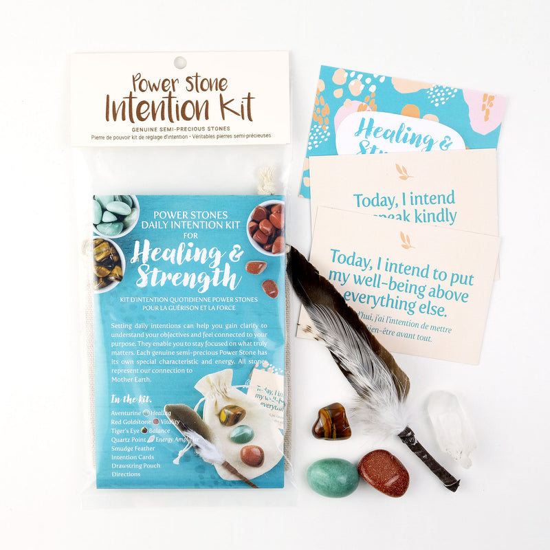 Power Stones Intention Kit for Healing and Strength