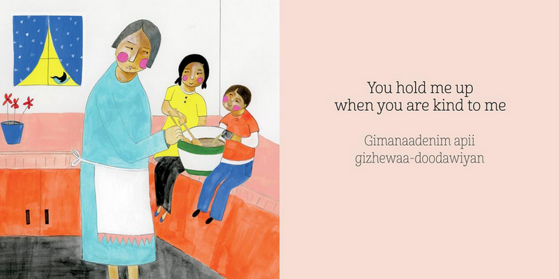 You Hold Me Up /  Gimanaadenim Ojibwe