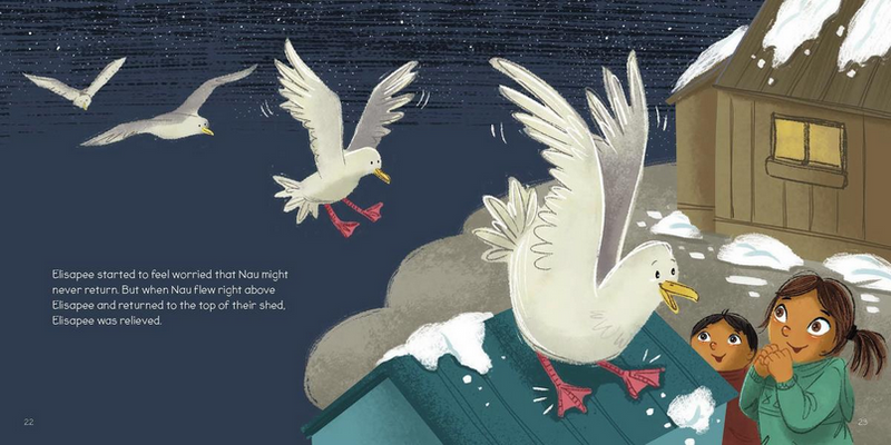 Elisapee and Her Baby Seagull PB-FNCR18