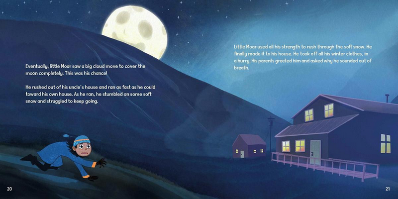 Little Moar and the Moon English Edition (FNCR 2022)