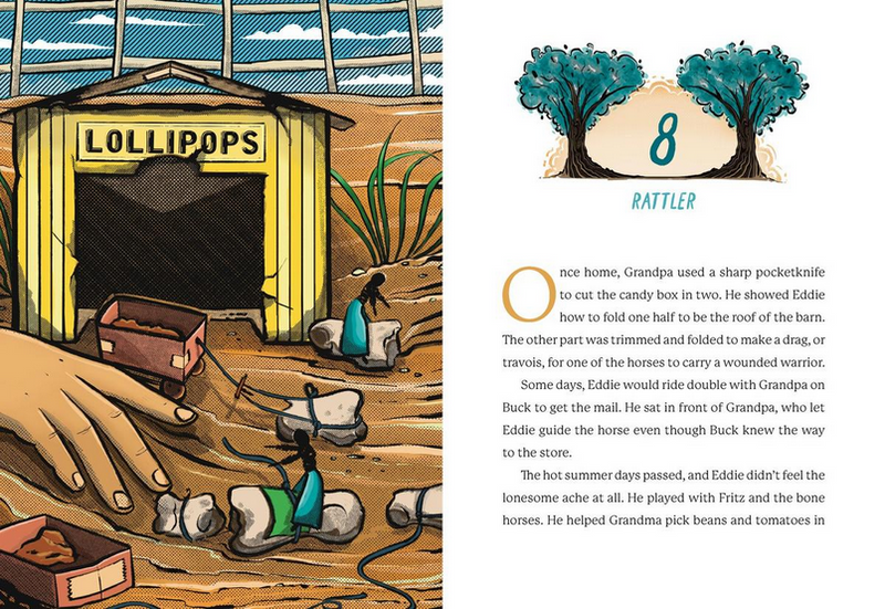 The Summer of the Bone Horses : A Chapter Book (HC)