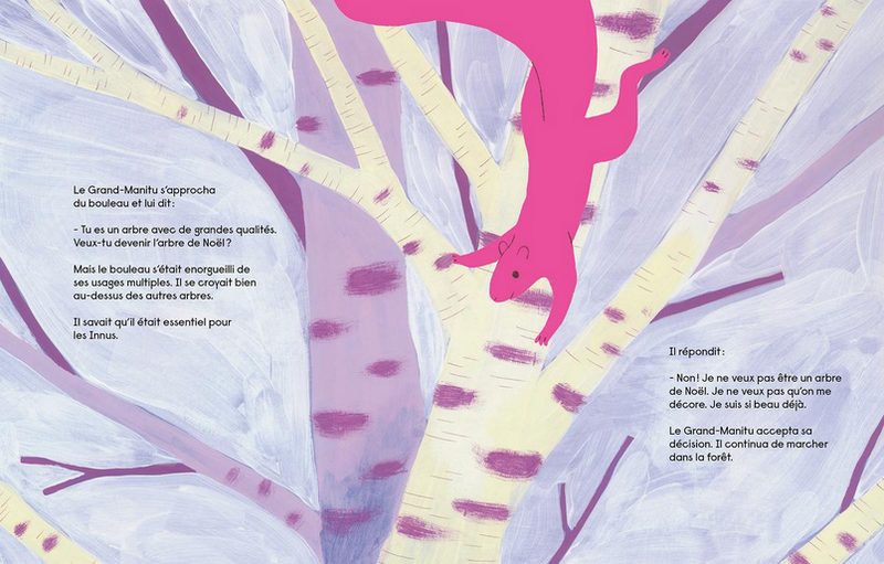 Le premier arbre de Noël (The First Christmas Tree : An Innu Tale) (FR)