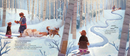 Sage and the Snowshoe Express. Sage and the Snowshoe Express series 1. (HC) (Pre-Order for Sept 1/26)