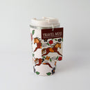 Stainless Steel Travel Mug "Horses" by Storm Angeconeb