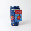 Stainless Steel Travel Mug "Turtle Isle" by Ryan Woodruff