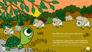 Tani Mikinaak zhigo Niizhwaaswi Gikinoo'amaagewinan (Tani Turtle and The Seven Teachings). Anishinaabemowin and English.