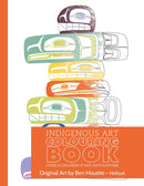 Indigenous Art Colouring Book / Livre à colorier d'art autochtone - Ben Houstie