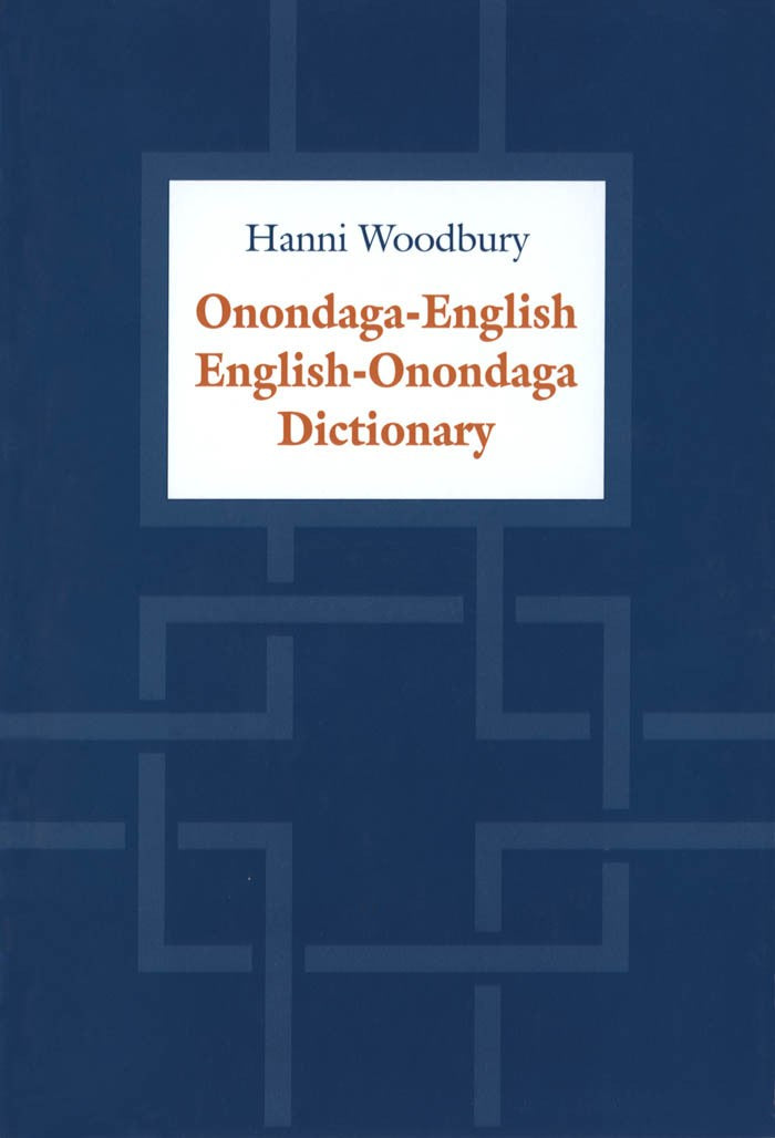 Onondaga-English/English-Onondaga Dictionary pb