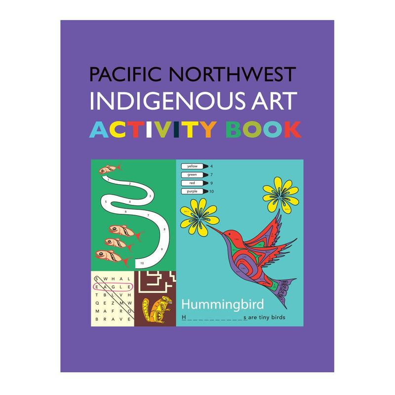 Pacific Northwest Indigenous Art Activity Book