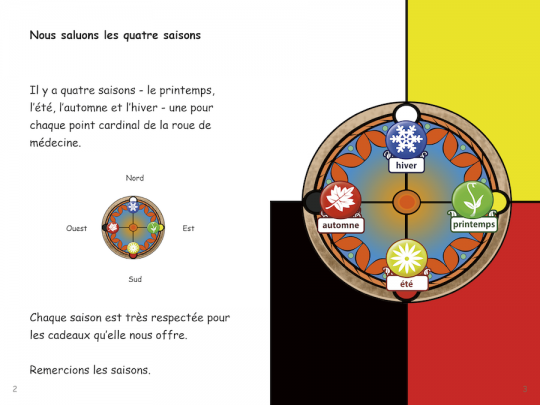 Collection Lecteurs forts - B: Nous saluons les quatre saisons-We Greet the Four Seasons (FR)