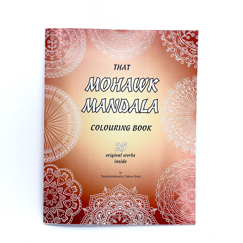 That Mohawk Mandala Colouring Book