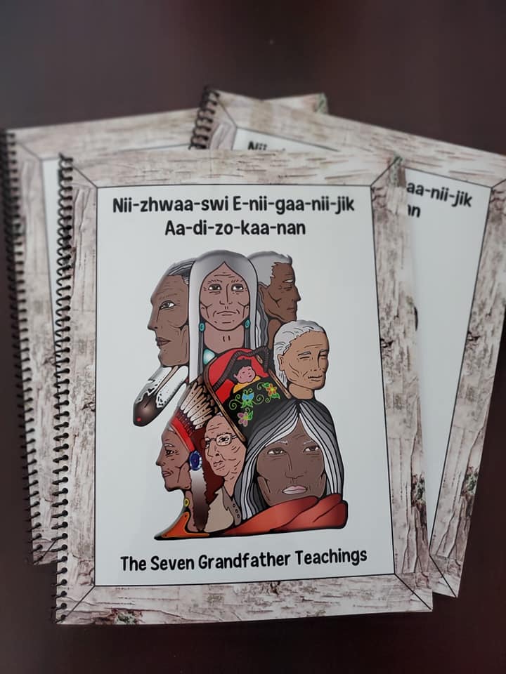 The Seven GrandFather Teachings (Nii-zhwaa-E-nii-gaa-nii-jik AA-di-zo-kaa-nan)